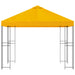Paviljoen 3 x 3 m Geel Polyester en staal 190 gsm