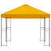 Paviljoen 3 x 3 m Geel Polyester en staal 190 gsm