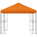Paviljoen 3 x 3 m Oranje Polyester en staal 190 gsm