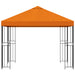 Paviljoen 3 x 3 m Oranje Polyester en staal 190 gsm