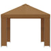 Paviljoen 3 x 3 m Beige Polyester en staal 190 gsm
