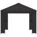 Paviljoen 3 x 3 m Antracietkleurig Polyester en staal 190 gsm