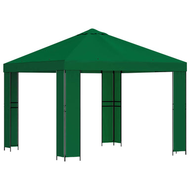 Paviljoen 3 x 3 m Groen Polyester en staal 190 gsm