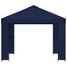 Paviljoen 3 x 3 m Blauw Polyester en staal 190 gsm