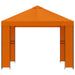 Paviljoen 3 x 3 m Oranje Polyester en staal 190 gsm