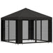Tuin Gazebo met Zijwanden 3 x 3 m Antracietkleurig