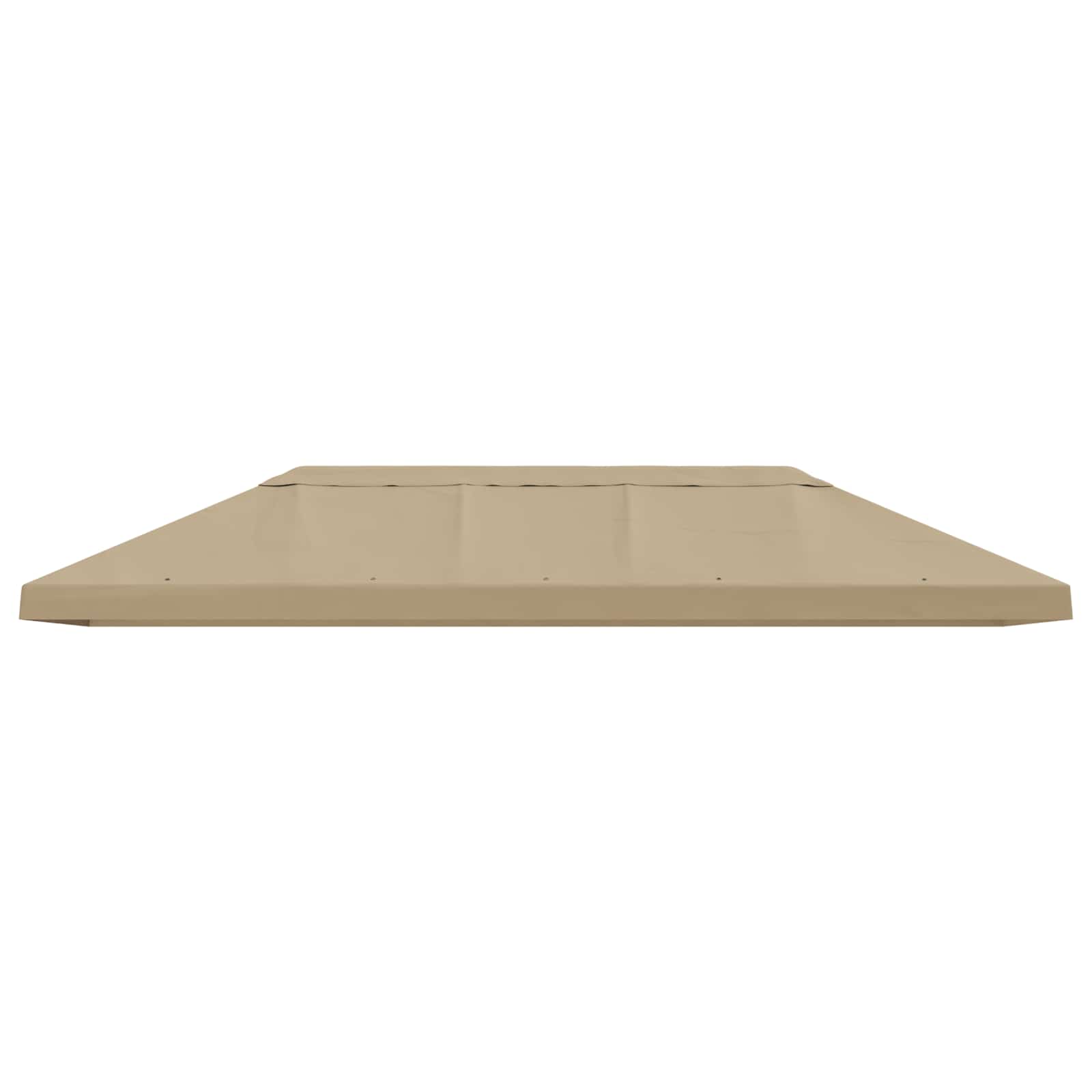 Gazebo Luifel Dekking 6 x 3 m Beige Polyester 190 gsm