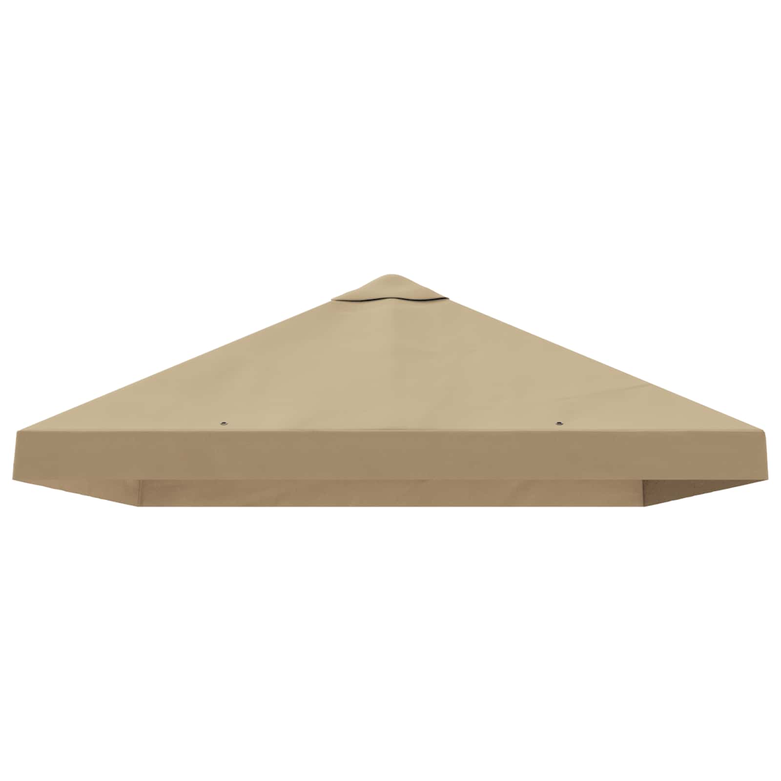 Gazebo Luifel Dekking 6 x 3 m Beige Polyester 190 gsm