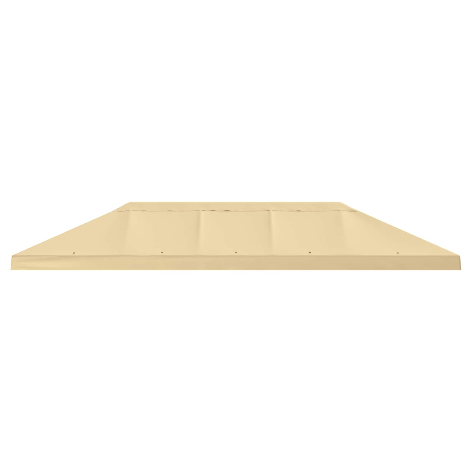 Gazebo Luifel Dekking 6 x 3 m Crèmekleurig Polyester 190 gsm