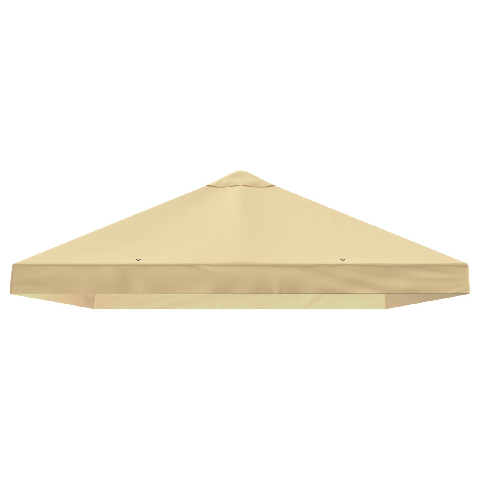 Gazebo Luifel Dekking 6 x 3 m Crèmekleurig Polyester 190 gsm