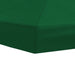 Gazebo Luifel Dekking 6 x 3 m Groen Polyester 190 gsm
