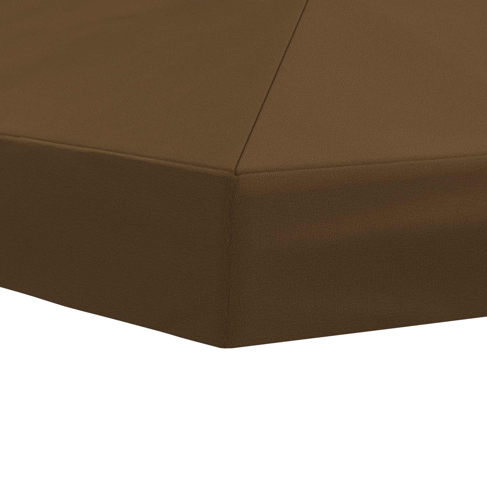 Gazebo Luifel Dekking 6 x 3 m Taupe Polyester 190 gsm