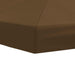 Gazebo Luifel Dekking 6 x 3 m Taupe Polyester 190 gsm
