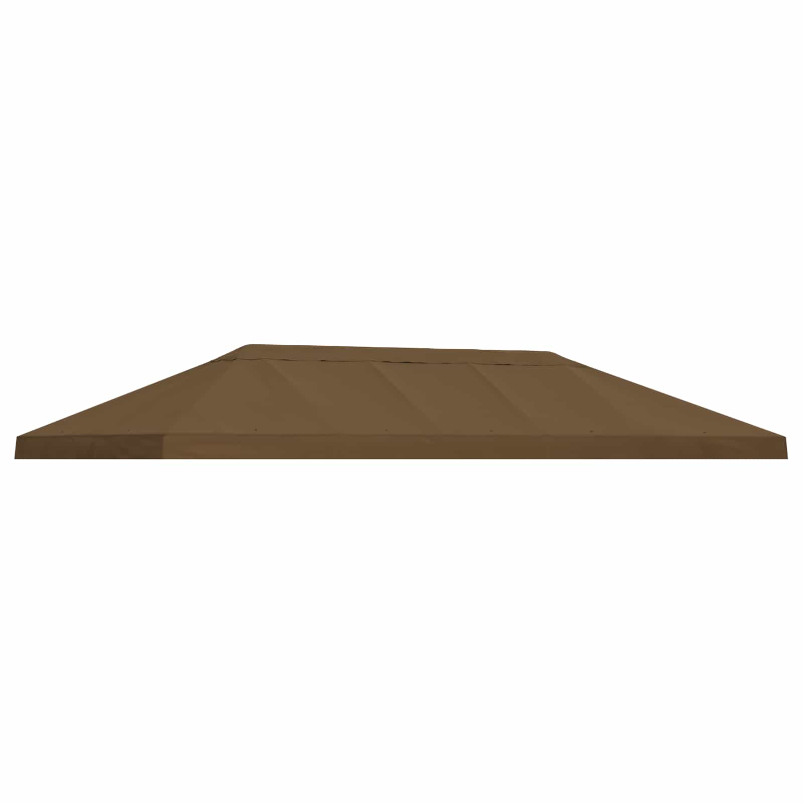 Gazebo Luifel Dekking 6 x 3 m Taupe Polyester 190 gsm
