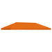Gazebo Luifel Dekking 6 x 3 m Oranje Polyester 190 gsm