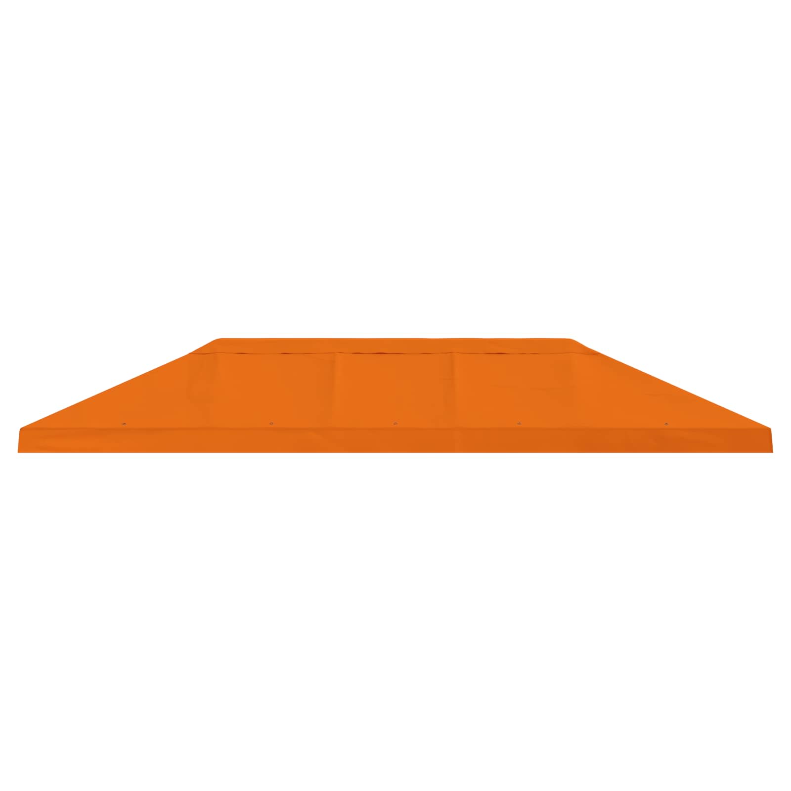 Gazebo Luifel Dekking 6 x 3 m Oranje Polyester 190 gsm