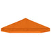 Gazebo Luifel Dekking 6 x 3 m Oranje Polyester 190 gsm