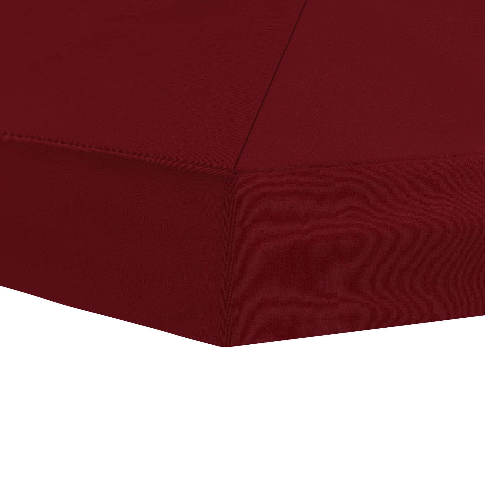 Gazebo Luifel Dekking 6 x 3 m Bordeauxrood Polyester 190 gsm