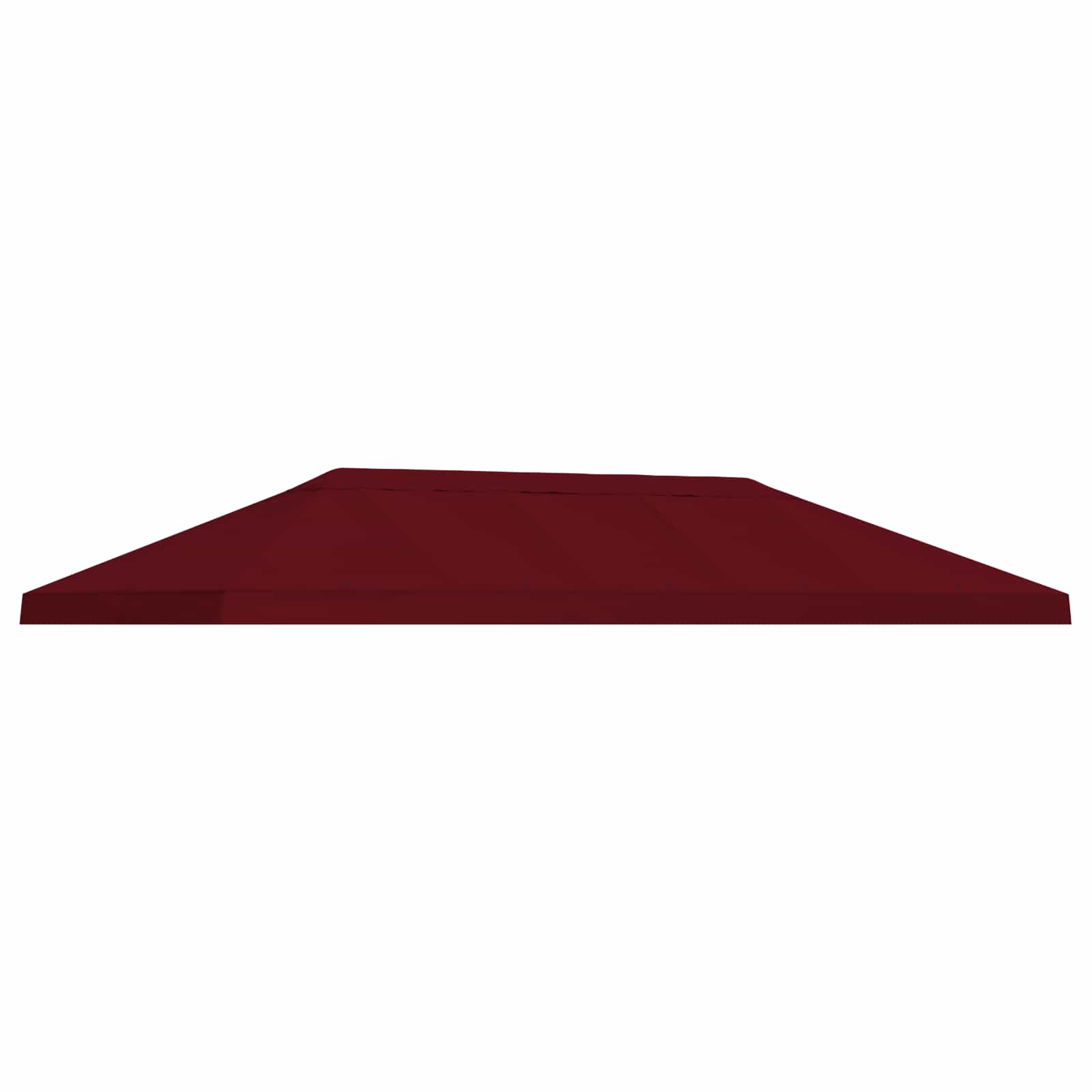 Gazebo Luifel Dekking 6 x 3 m Bordeauxrood Polyester 190 gsm