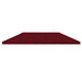 Gazebo Luifel Dekking 6 x 3 m Bordeauxrood Polyester 190 gsm