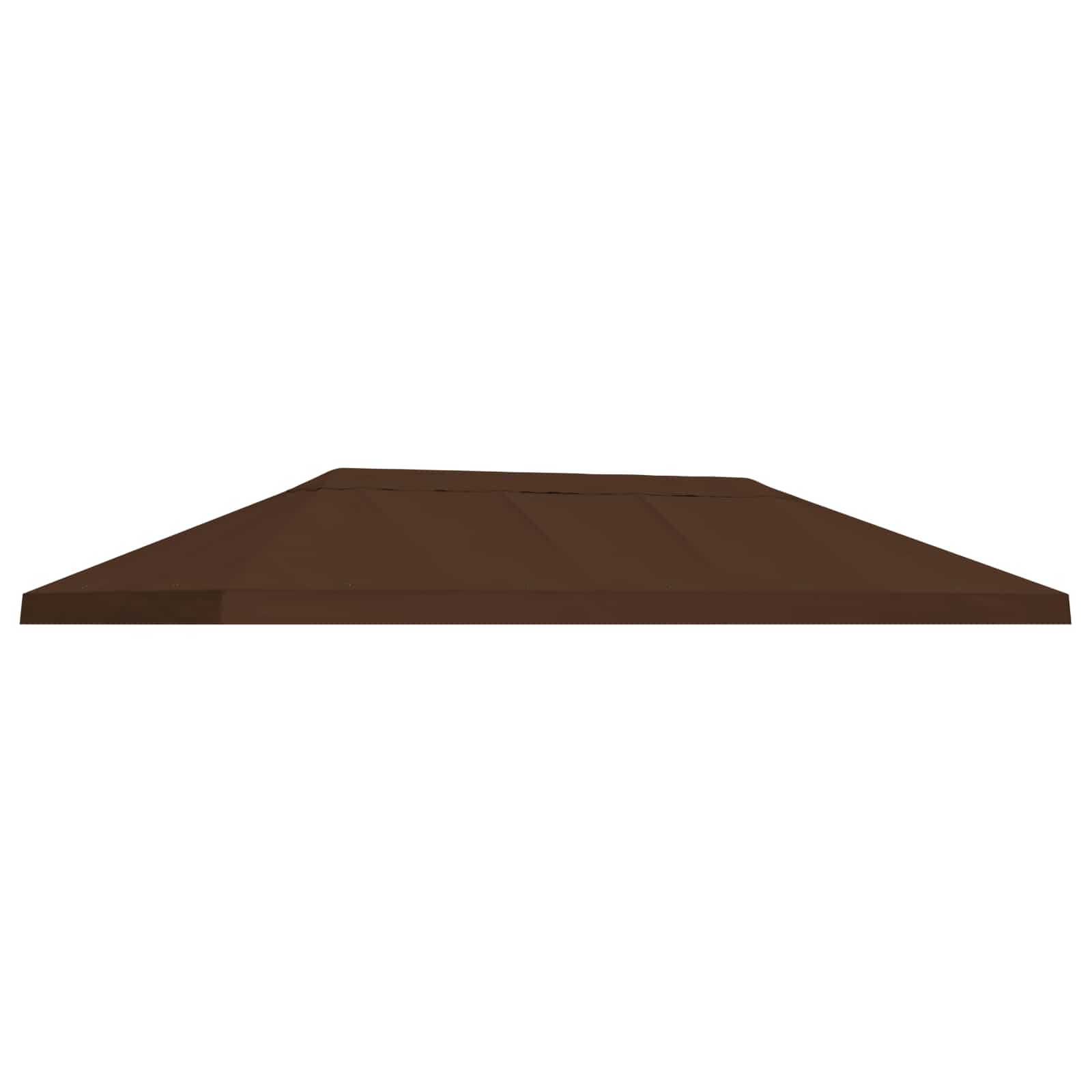 Gazebo Luifel Dekking 6 x 3 m Bruin Polyester 190 gsm