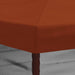 Gazebo Hoes met Zijwanden 6 x 3 m Terracotta Polyester 190 gsm