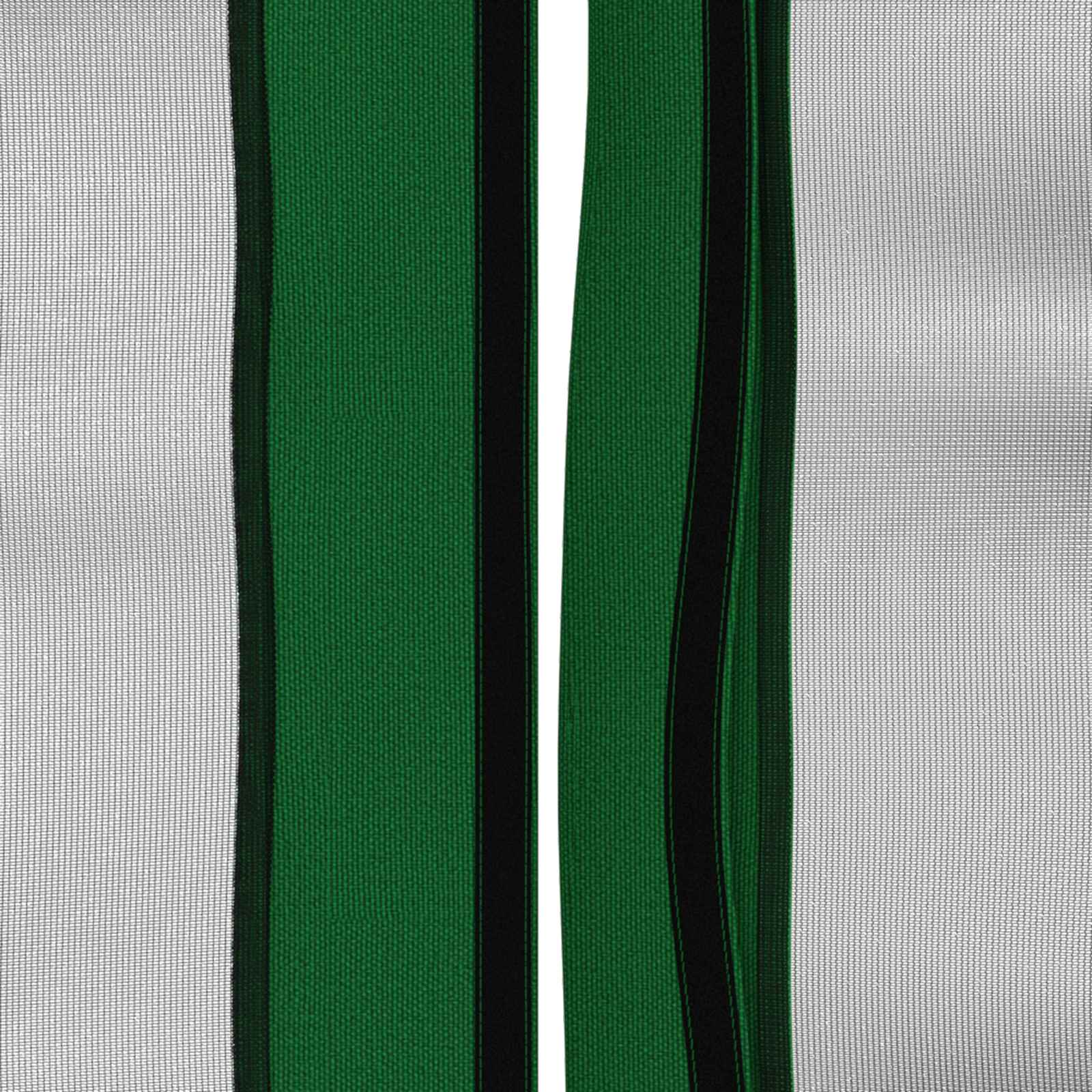 Gazebo Hoes met Zijwanden 6 x 3 m Groen Polyester 190 gsm