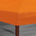 Gazebo Hoes met Zijwanden 6 x 3 m Oranje Polyester 190 gsm