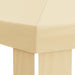 Paviljoenhoes 6 x 3 m Crèmekleurig Polyester 190 gsm