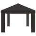 Paviljoenhoes 6 x 3 m Antracietkleurig Polyester 190 gsm