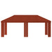 Paviljoenhoes 6 x 3 m Terracotta Polyester 190 gsm