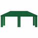 Paviljoenhoes 6 x 3 m Groen Polyester 190 gsm