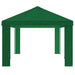 Paviljoenhoes 6 x 3 m Groen Polyester 190 gsm