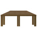 Paviljoenhoes 6 x 3 m Taupe Polyester 190 gsm