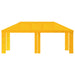 Paviljoenhoes 6 x 3 m Geel Polyester 190 gsm