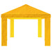 Paviljoenhoes 6 x 3 m Geel Polyester 190 gsm