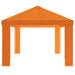 Paviljoenhoes 6 x 3 m Oranje Polyester 190 gsm