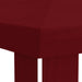 Paviljoenhoes 6 x 3 m Bordeauxrood Polyester 190 gsm