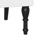 Chesterfield Bank met kussen Wit 120,5 x 65 x 75 cm Nep Leer