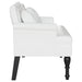 Chesterfield Bank met kussen Wit 120,5 x 65 x 75 cm Nep Leer