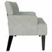 Chesterfield Bank Lichtgrijs 112 x 65,5 x 75 cm Fluweel