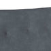 Chesterfield Bank Donkergrijs 112 x 65,5 x 75 cm Fluweel