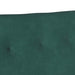 Chesterfield Bank Donkergroen 112 x 65,5 x 75 cm Fluweel
