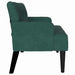 Chesterfield Bank Donkergroen 112 x 65,5 x 75 cm Fluweel