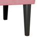 Chesterfield Bank Roze 112 x 65,5 x 75 cm Fluweel
