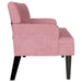 Chesterfield Bank Roze 112 x 65,5 x 75 cm Fluweel