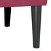 Chesterfield Bank Wijnrood 112 x 65,5 x 75 cm Fluweel