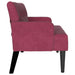 Chesterfield Bank Wijnrood 112 x 65,5 x 75 cm Fluweel