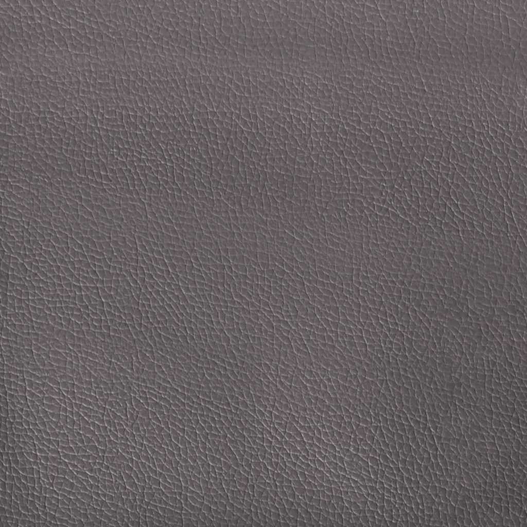 Chesterfield Bank Grijs 119,5 x 64,5 x 75 cm Nep Leer