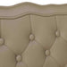 Chesterfield Bank Cappuccino 119,5 x 64,5 x 75 cm Nep Leer